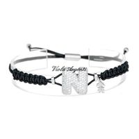 Bracciale con iniziale N