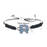Bracciale con iniziale R