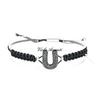 Bracciale con iniziale U