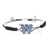 Bracciale con iniziale W