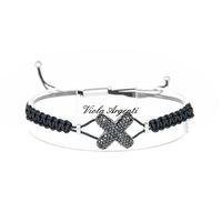 Bracciale con iniziale X