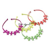 Bracciali ibamboli&reg; colors in pizzo macram&eacute;