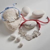 Esempio di bracciale vela ibamboli con elementi myfamily e mypets