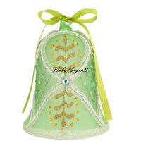 Campanella pasquale verde con led