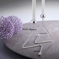 Triangular candlestick
