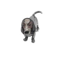 Silver basset hound