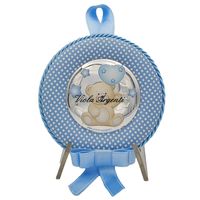 Capoculla orsetto azzurro con carillon