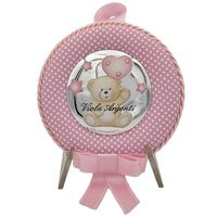 Capoculla orsetto rosa con carillon
