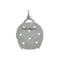 Ciondolo coccinella in argento 925