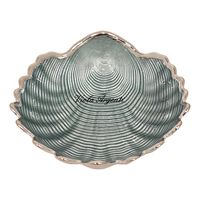 Ciotola conchiglia azzurra