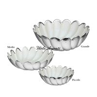 Pearl white twisted bowl