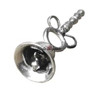 Openwork bow bell - 3