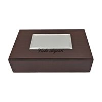 Cofanetto piastra argento personalizzabile