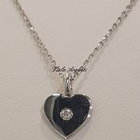Collana con ciondolo cuore