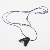 Collana con iniziale A - 4