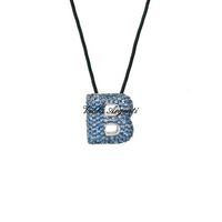 Necklace with initial B - 3