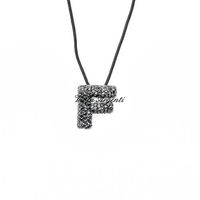 Collana con iniziale F - 3
