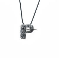 Necklace with initial P - 3
