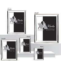 Smooth flat narrow band frame