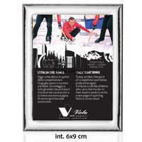 Bilaminated silver photo frame - 3