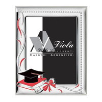 Rolled parchment graduation frame