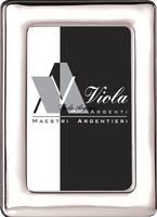 Smooth photo frame in silver 