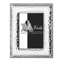 Wide hammered band frame