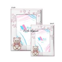 Cornice orsetto cuore rosa