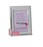 Cornice bimba doppio cuore