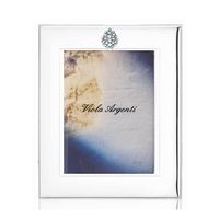 Cornice con pigna azzurra