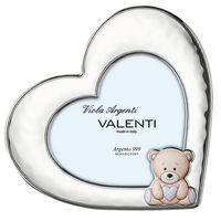 Cornice cuore orsetto azzurro