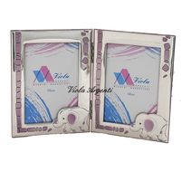 Cornice doppia elefante rosa