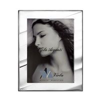 Cornice argento minimal