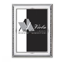 Hammered photo frame with decorative detailing