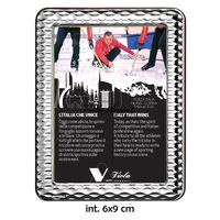 Silver frame 999 crater effect - 3