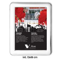 Cornice in argento 999 con lastra liscia - 3