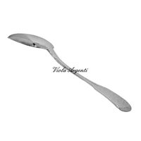 Hammered silver spoon - 3