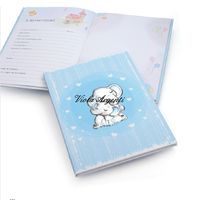 Light blue elephant birth diary