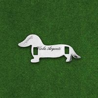 Dachshund dog pendant