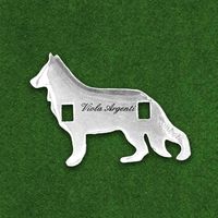 Husky or Malamute dog pendant