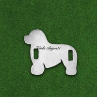 Newfoundland dog pendant customizable