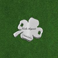 Ciondolo Quadrifoglio - liscio o con traforo