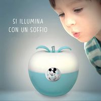 Mickey Apple night blue lamp