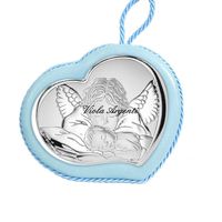 Angel protector music box medallion