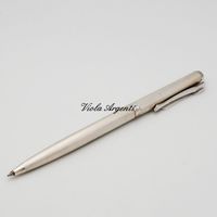 Penna a sfera argento 925 disegno granato - 3