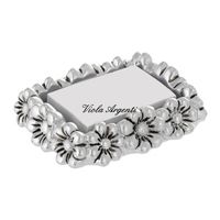 Memo holder with daisies