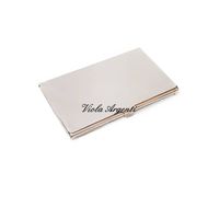 Glossy hinge card holder