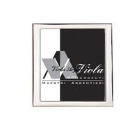 Smooth silver frame