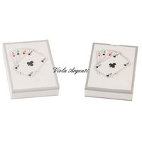 Custodia in Ecopelle per Carte da Gioco &ndash; Astuccio 2 mazzi rosso
