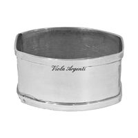 Legatovagliolo argento personalizzabile - 3